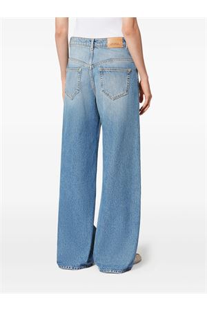 Pantaloni Lemony In Denim Cotone Blu ISABEL MARANT | PA0052FBD1H02I30LU